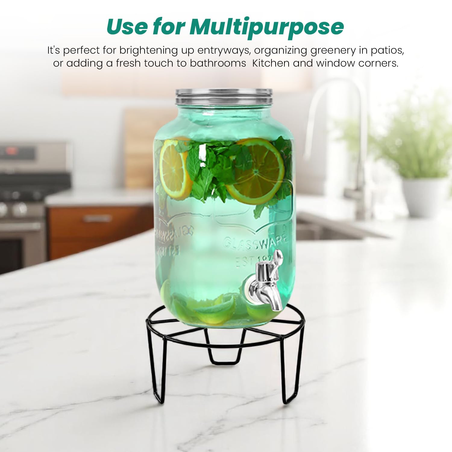 Go Hooked Flower Pot Stands - Display Plants Elegantly -6