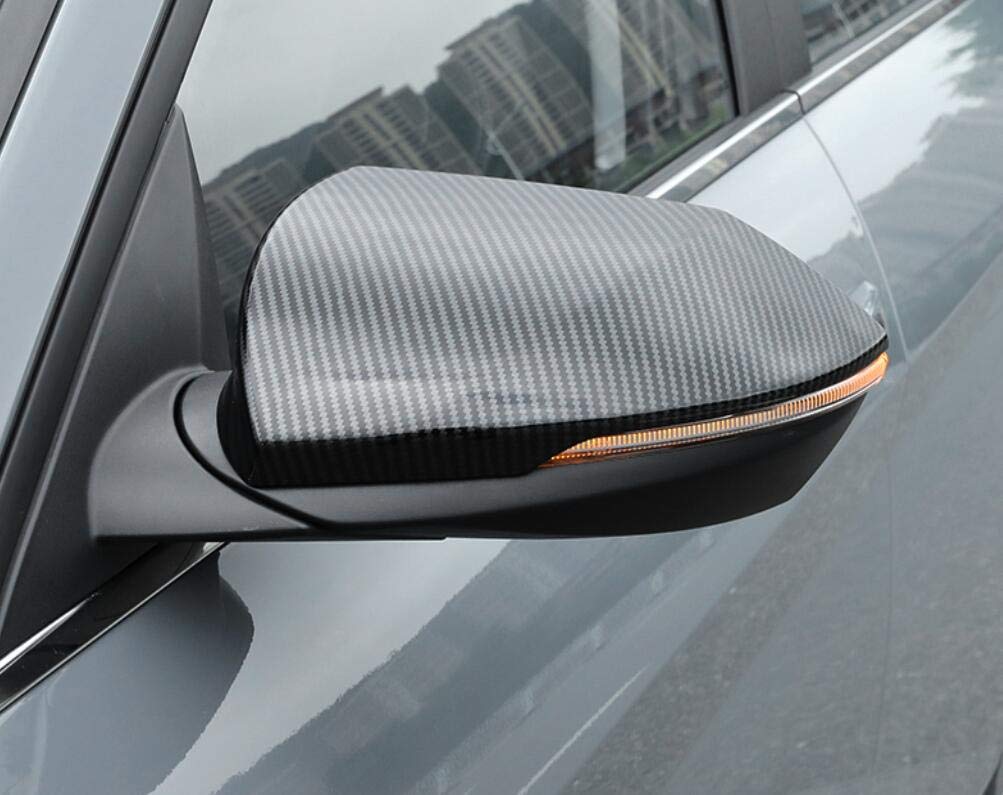 Włókno węglowe Auto Lusterko wsteczne Osłony osłony do Elantra 2021-2022-2023