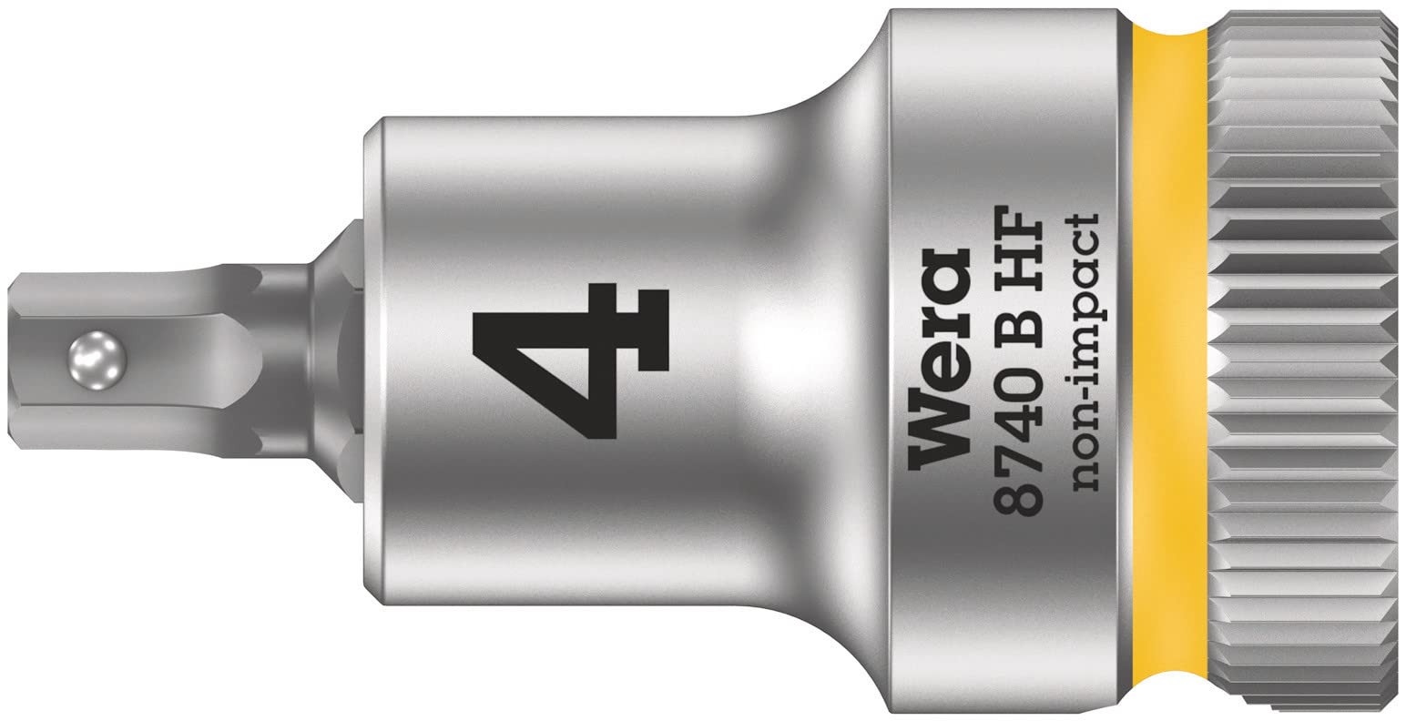 Wera - 05003536001 - Juego de carracas, 8100 SB Juego de carracas All-in Zyklop Speed, con arrastre de 3/8", 35 piezas