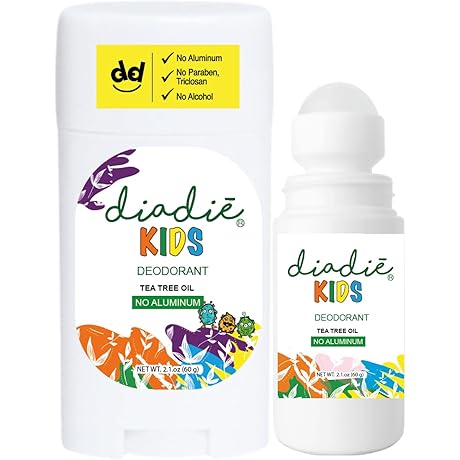 Amazing Kid's Deodorant That Fights Odors Naturally!