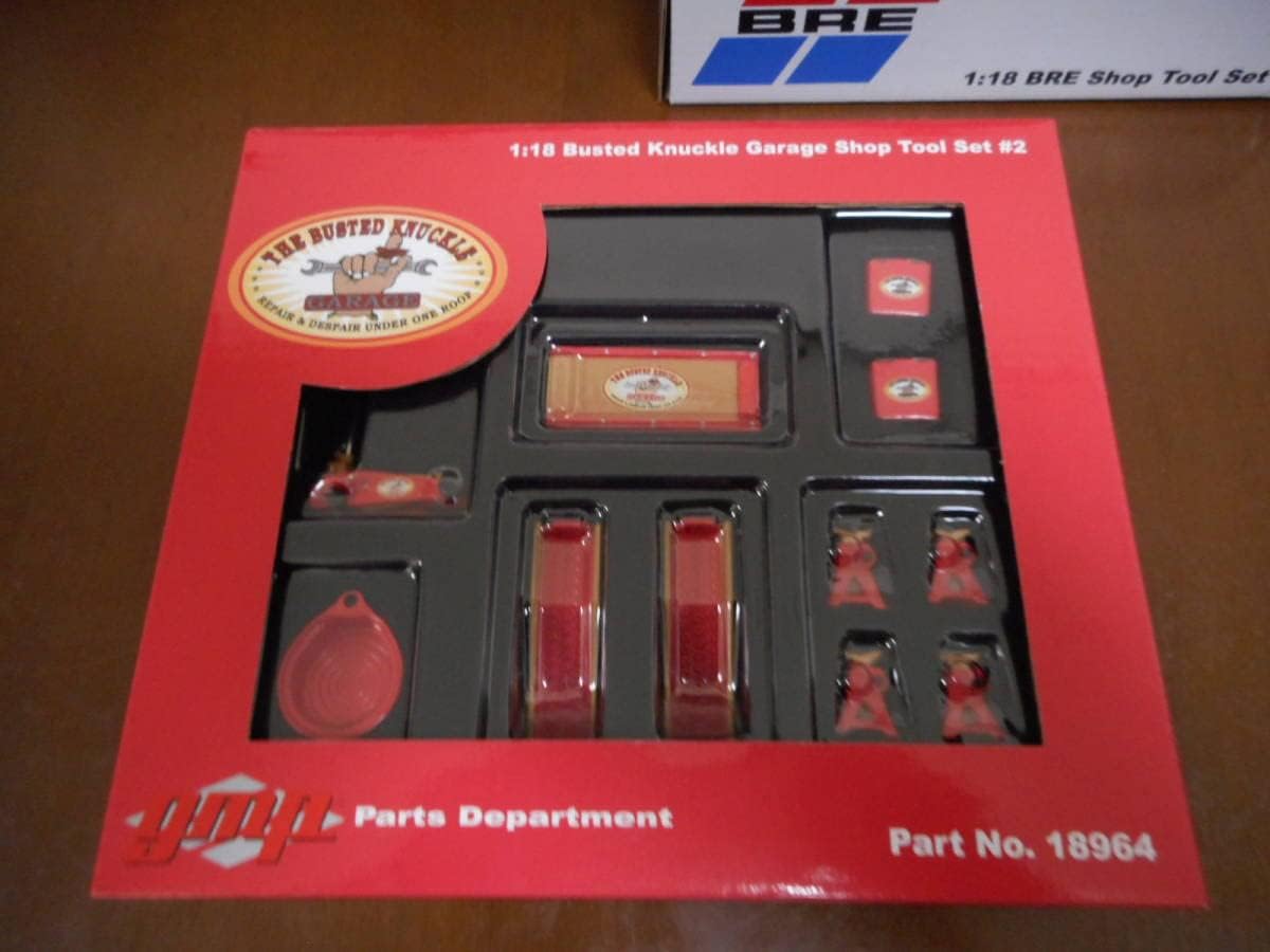 Amazon 1/18 GMP バステッド ナックル ガレージ ショップ ツール セット The Busted Knuckle