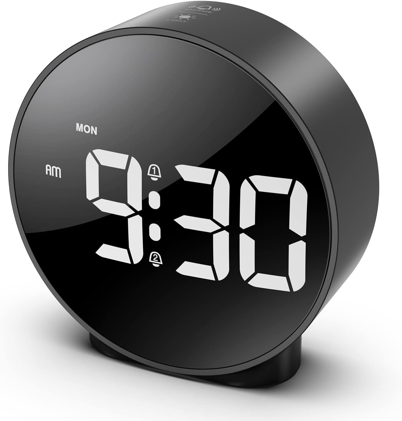 ORIA Digital Alarm Clock, HD LED Display Alarm Clock, Simple Table Clock, Electronic
