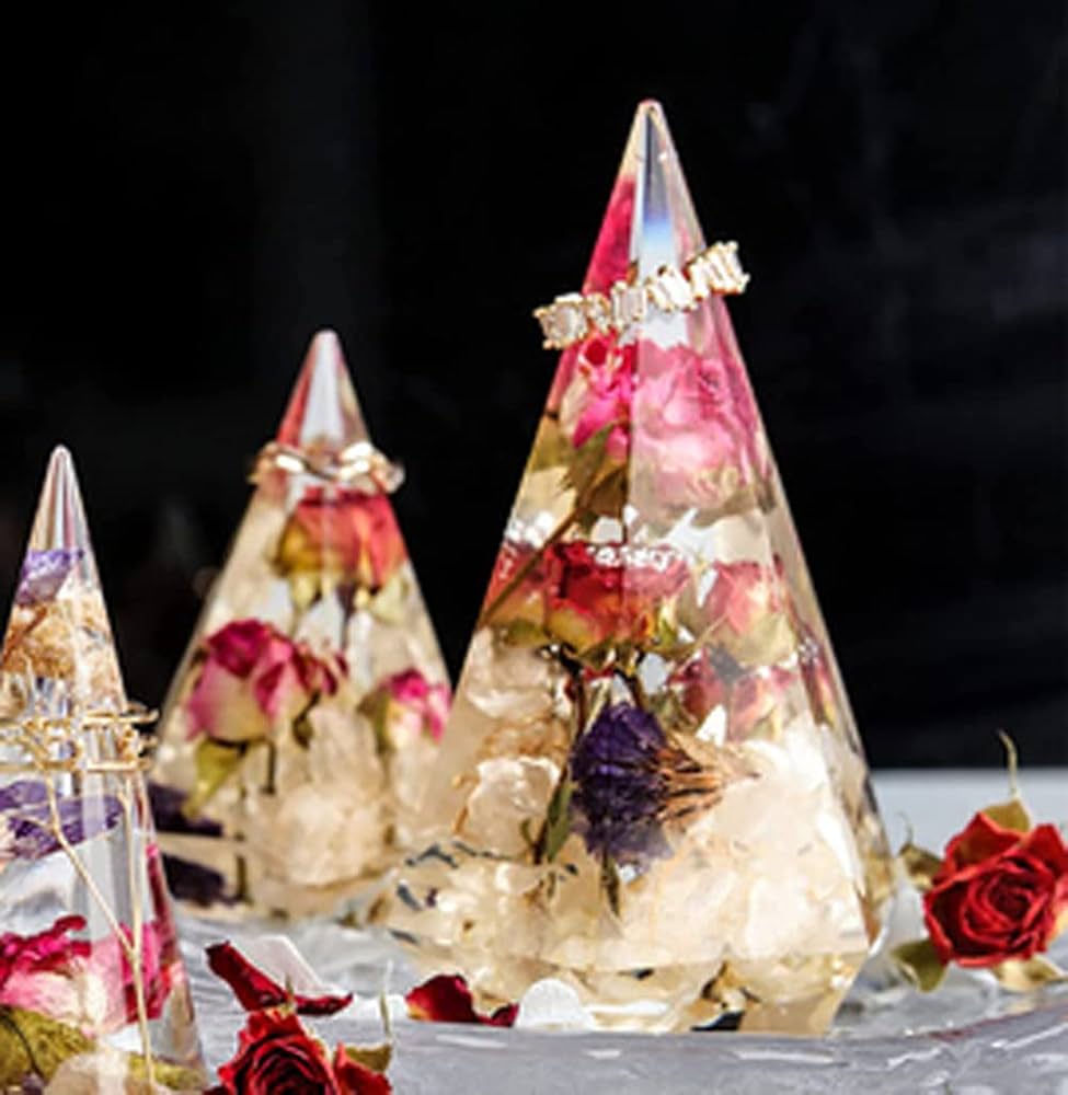 798 オルゴナイト リングスタンド　天然石　アマゾナイト　六芒星　レジン Amazon.co.jp: 【Ever garden】 オルゴナイト シリコンモールド