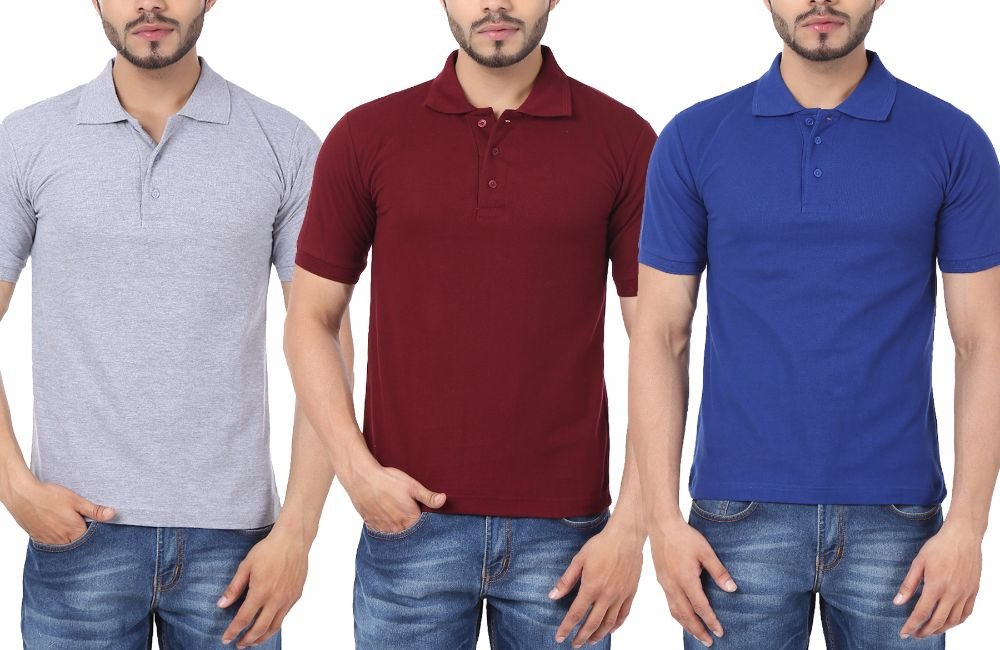 WeardoMen's Cotton Polo