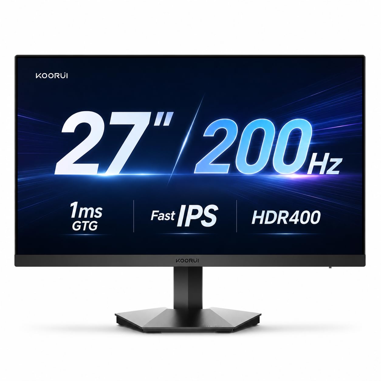 Amazon.co.jp: KOORUI ゲーミングモニター 27インチ FHD 200Hz Fast