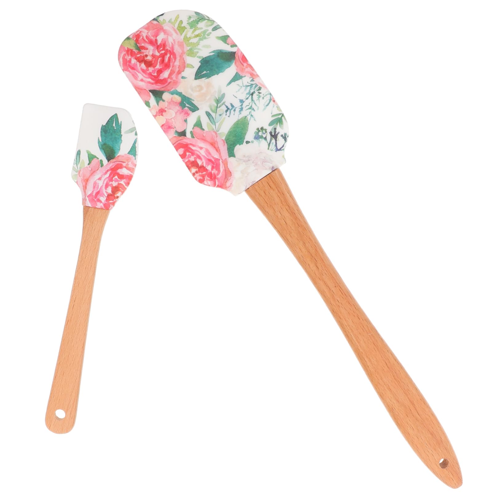 MAGICLULU Lot De 5 Spatules À Gâteau Ergonomiques En Silicone Pour Une Utilisation En Douceur Et En Toute Sécurité (2 Pièces X 5)
