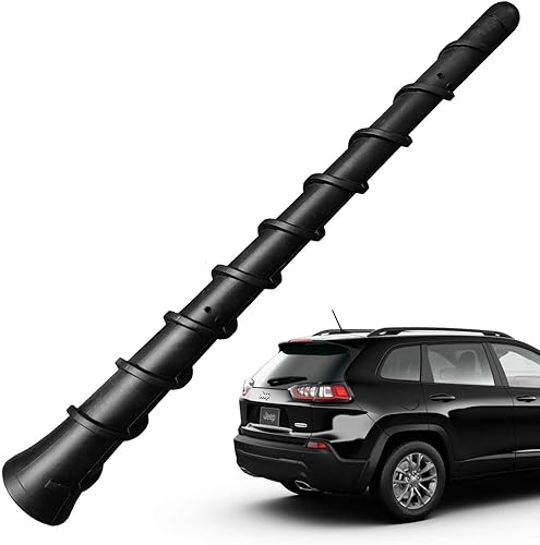 Miniatura 8 de Antena corta BASIKE compatible con Cherokee 2011-2025, Grand Cherokee, Jeep Renegade, Compass, Dodge Journey, Avenger, Durango, Dart, Chrysler 200,