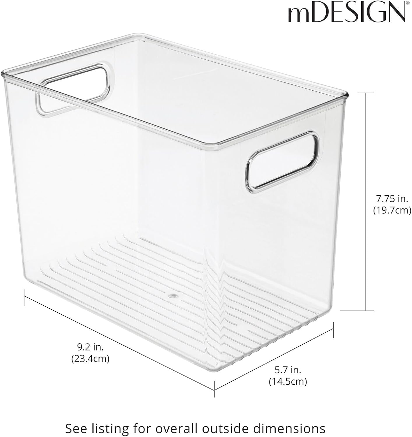 mDesign Storage Bin Dimensions