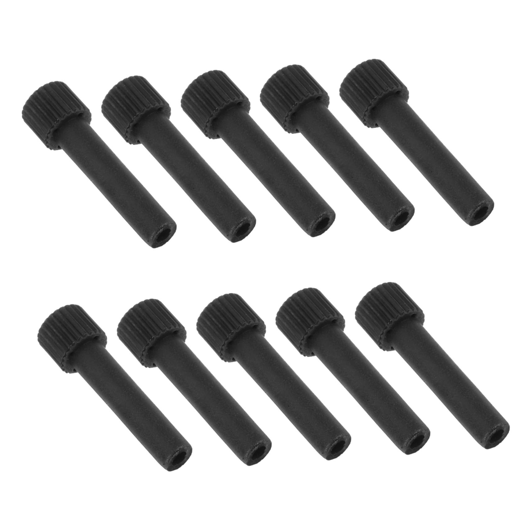 Housoutil Plastic Handle Lamp Knob 10pcs Lamp Repair Parts Ceiling Floor Table Lamp Switch Knobs Versatile Fit