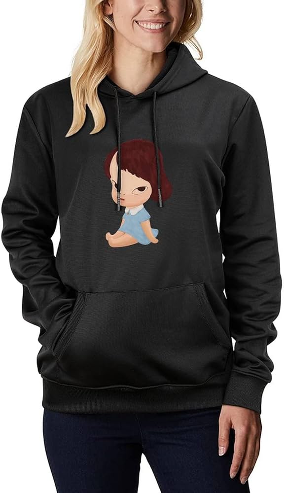 奈良美智のパーカー　Mサイズ Amazon.co.jp: 奈良美智 パーカー トレーナー 裏毛 長袖 フード付き