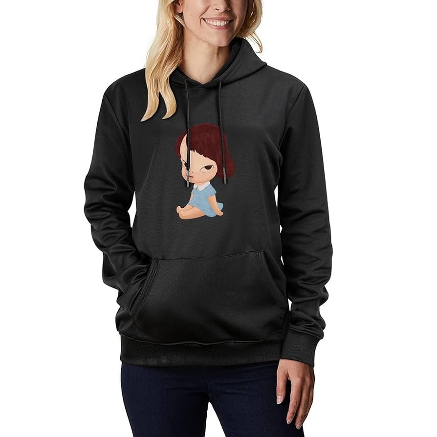 奈良美智のパーカー　Lサイズ Amazon.co.jp: 奈良美智 パーカー トレーナー 裏毛 長袖 フード