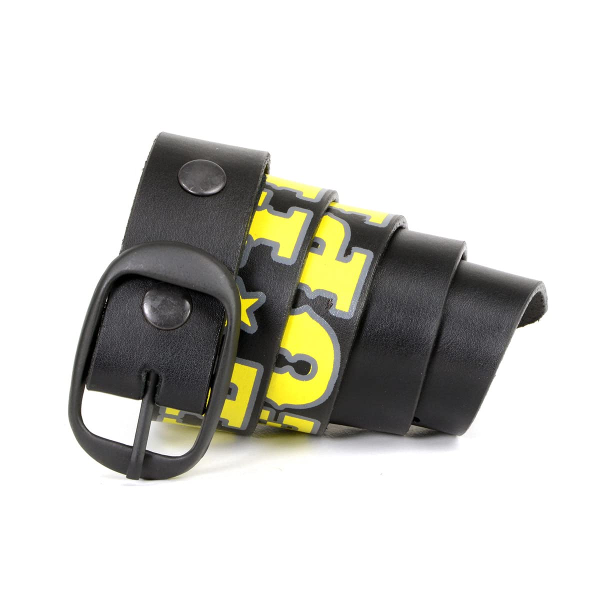 Milwaukee Leather Men's Interchangeable Buckle Leather Belts