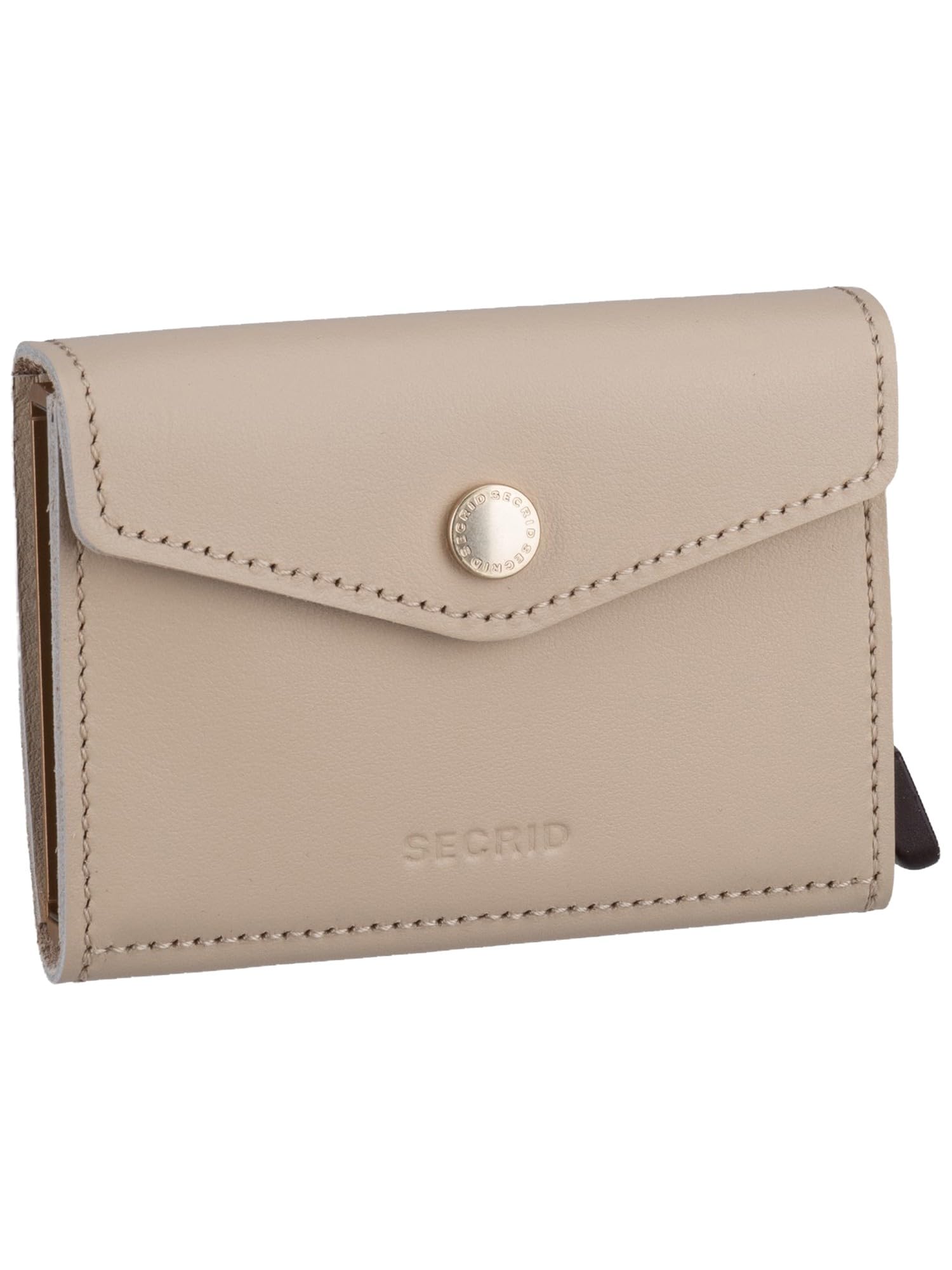 Secrid Damski męski portfel Envelope Pebble One Size, Latte, Einheitsgröße, portfele małe