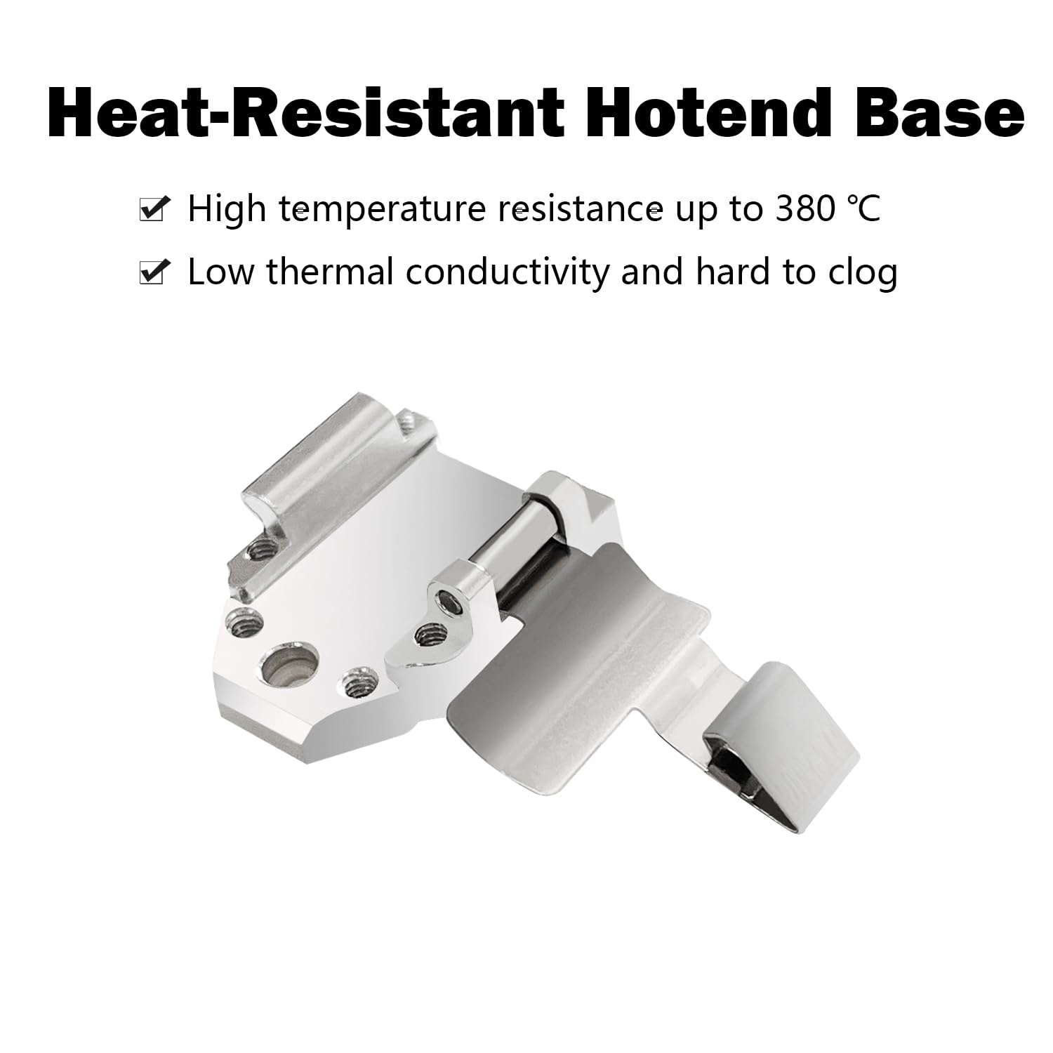 AD5X zestaw grzewczy Hotend do Flashforge, zestaw grzewczy z termistorem | Wkład grzejny i metalowy klips – odporne na wysokie temperatury, zużycie, trwałe oraz łatwe i szybkie w montażu.