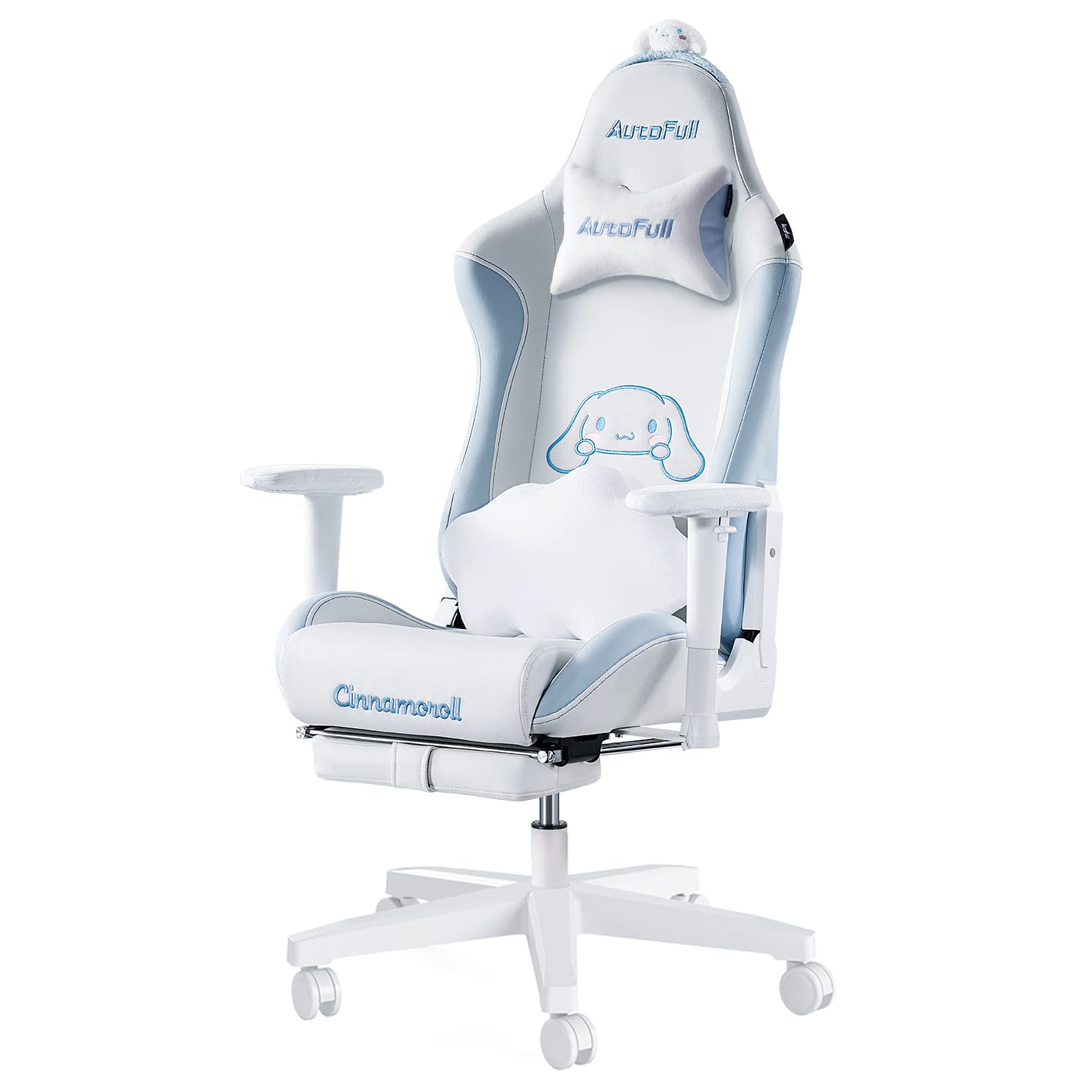 AutoFull Cinnamoroll Gaming Chair High Back Ergonomic Office Desk
