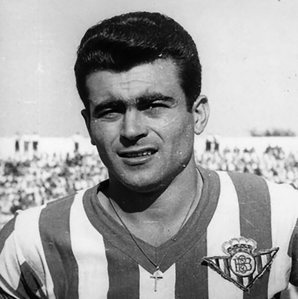 Copa - Camiseta de Fútbol - Hombre - Real Betis 1958/59 - Retro - Manga Corta - Verde/Blanco - 100% algodón Flameado
