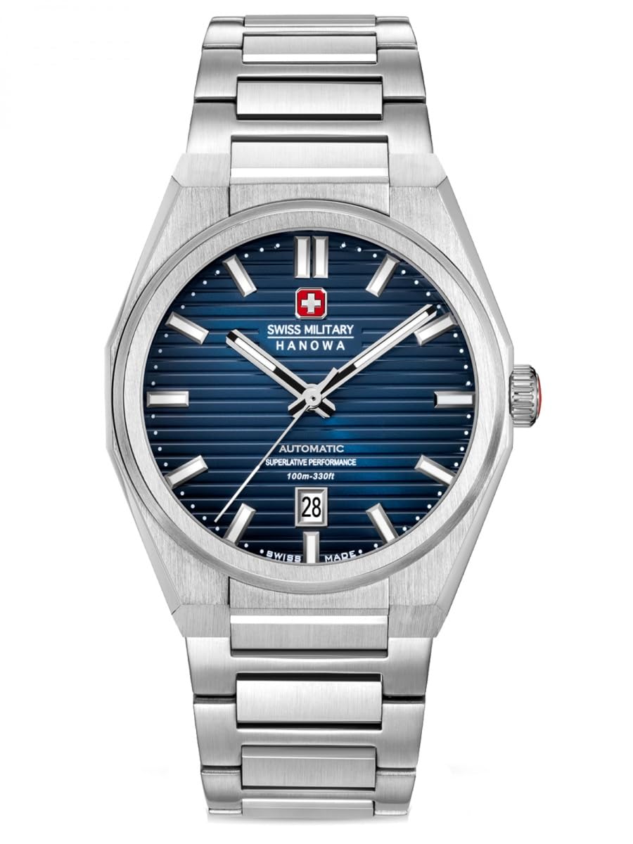 Swiss Military Hanowa SMWGL0006901 Avalanche - Reloj automático para Hombre (Acero Inoxidable, 42 mm)