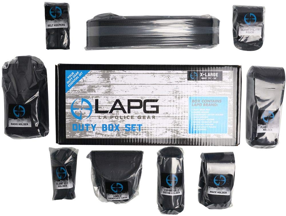 LA Police Gear Tactical Flashlight Holder - 1680D Ballistic Nylon For Duty Belts - View #5