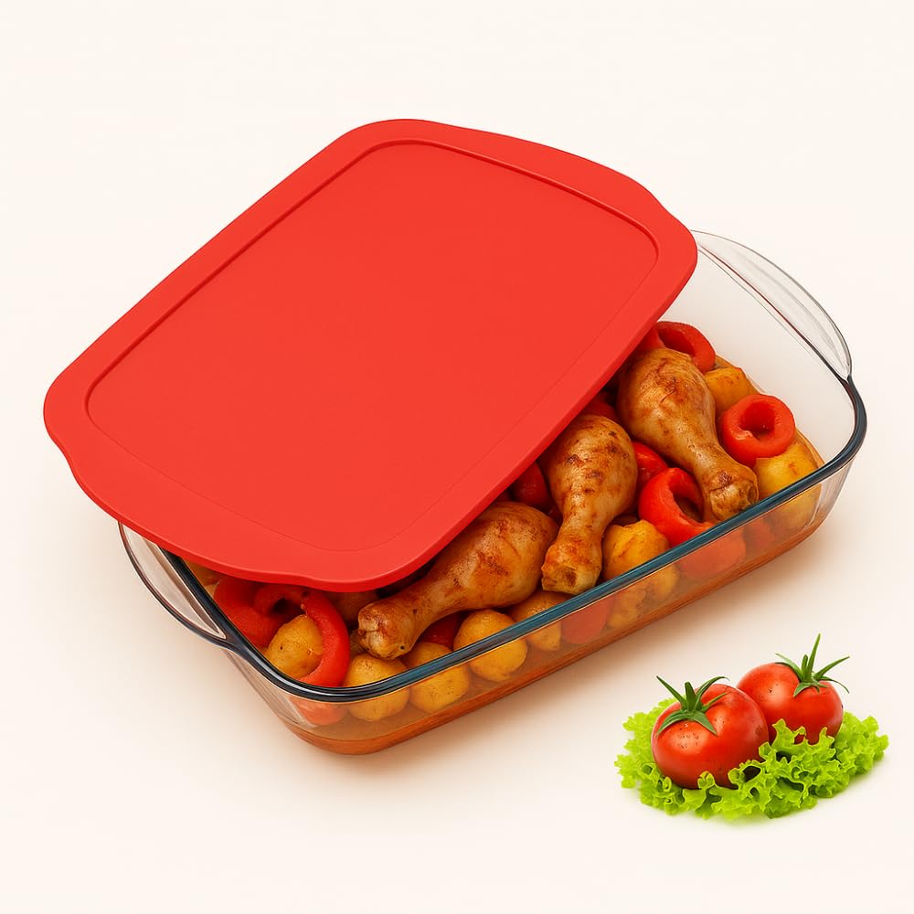 DISH//『aRange』aRange BOX Amazon.com: yersiz Large Glass Baking Dish with Lid, Glass