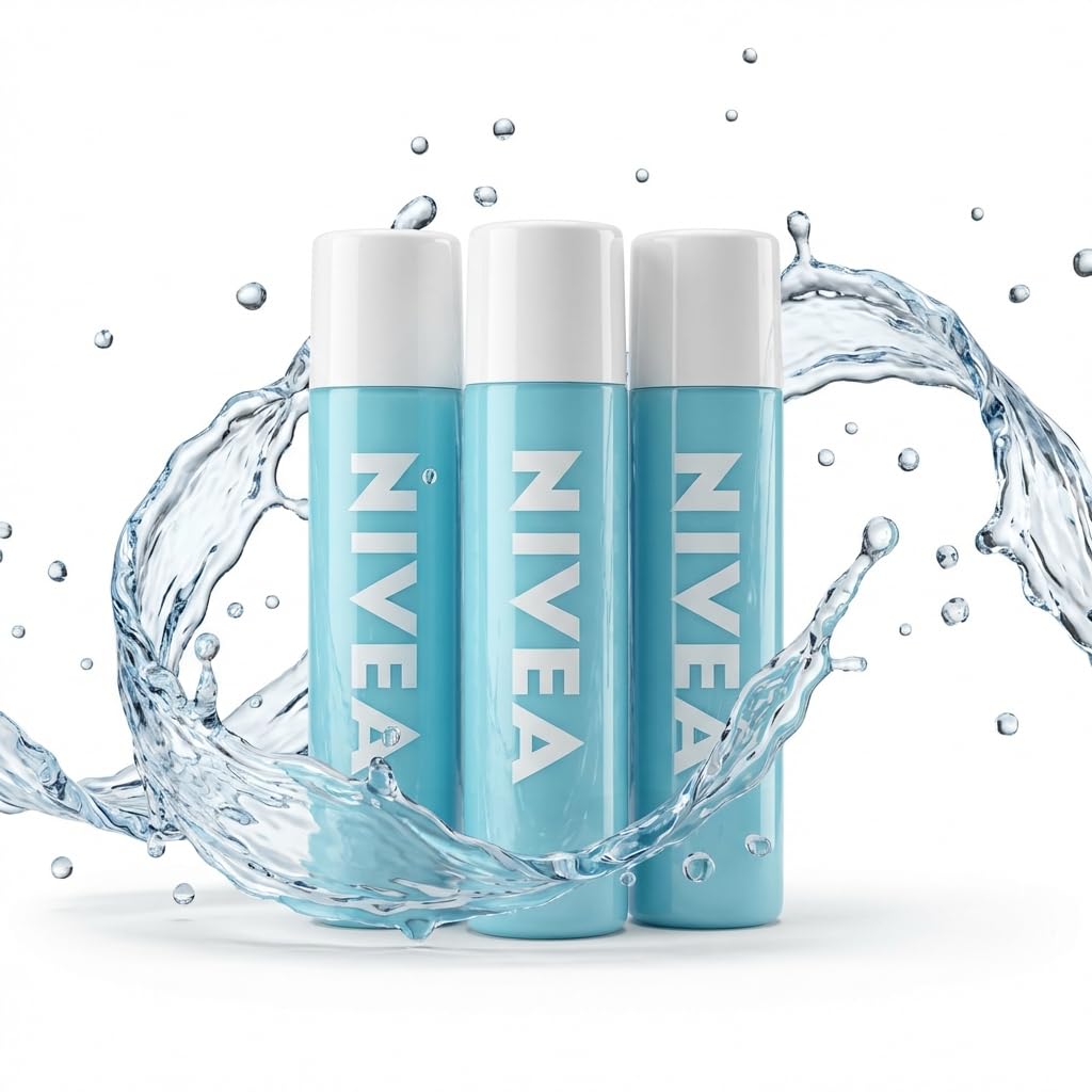 NIVEA Lip Balm Set of 3 Hydro Care with SPF 15 - Best Hydrating Chapstick for Dry Chapped Lips, Natural Lip Moisturizer with Shea Butter & Vitamins, 24 Hour Moisture Lip Care Gift Set for Men & Women