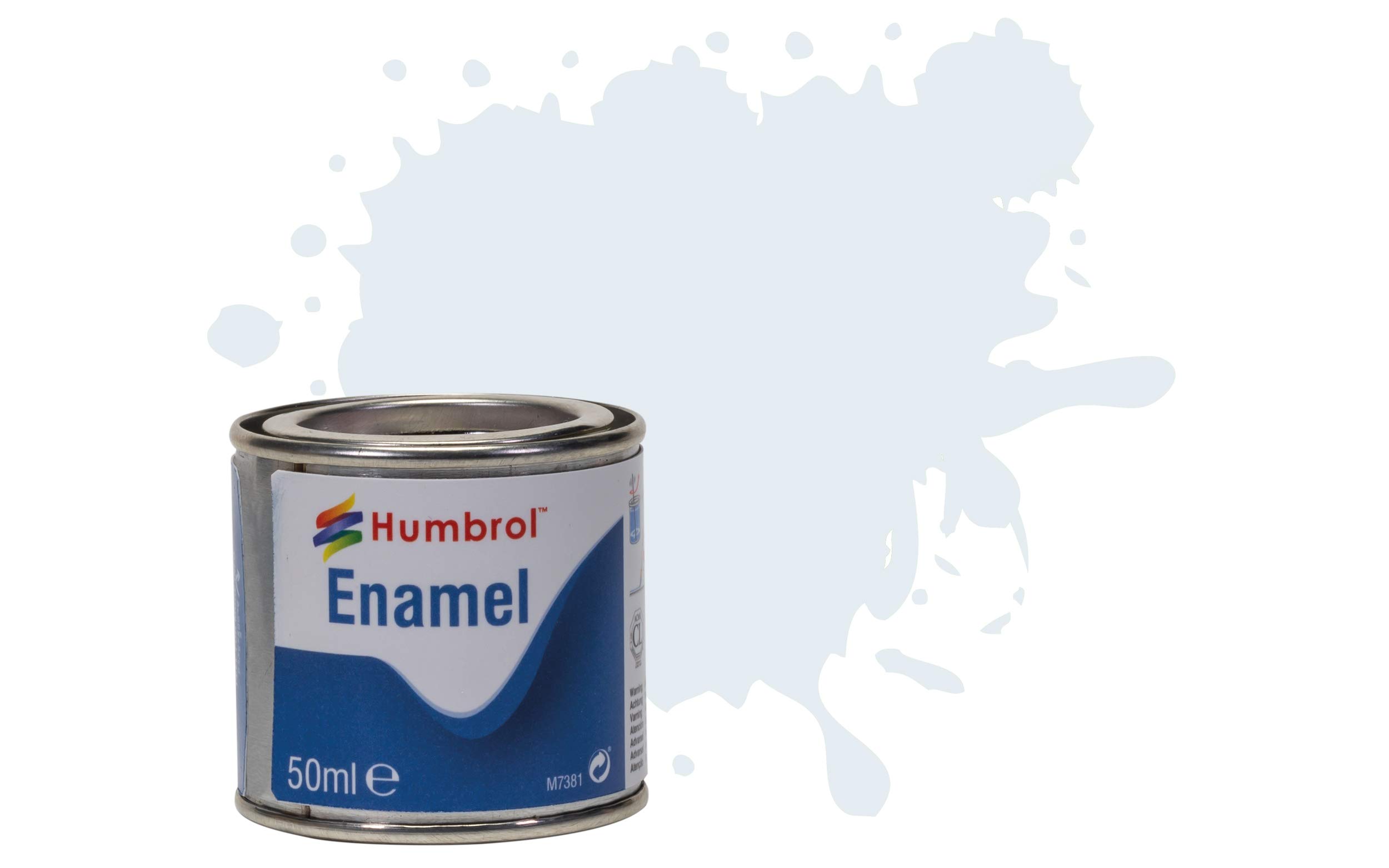 Humbrol AQ0191 Enamel Tinlet No 191 Chrome Silver - Metallic