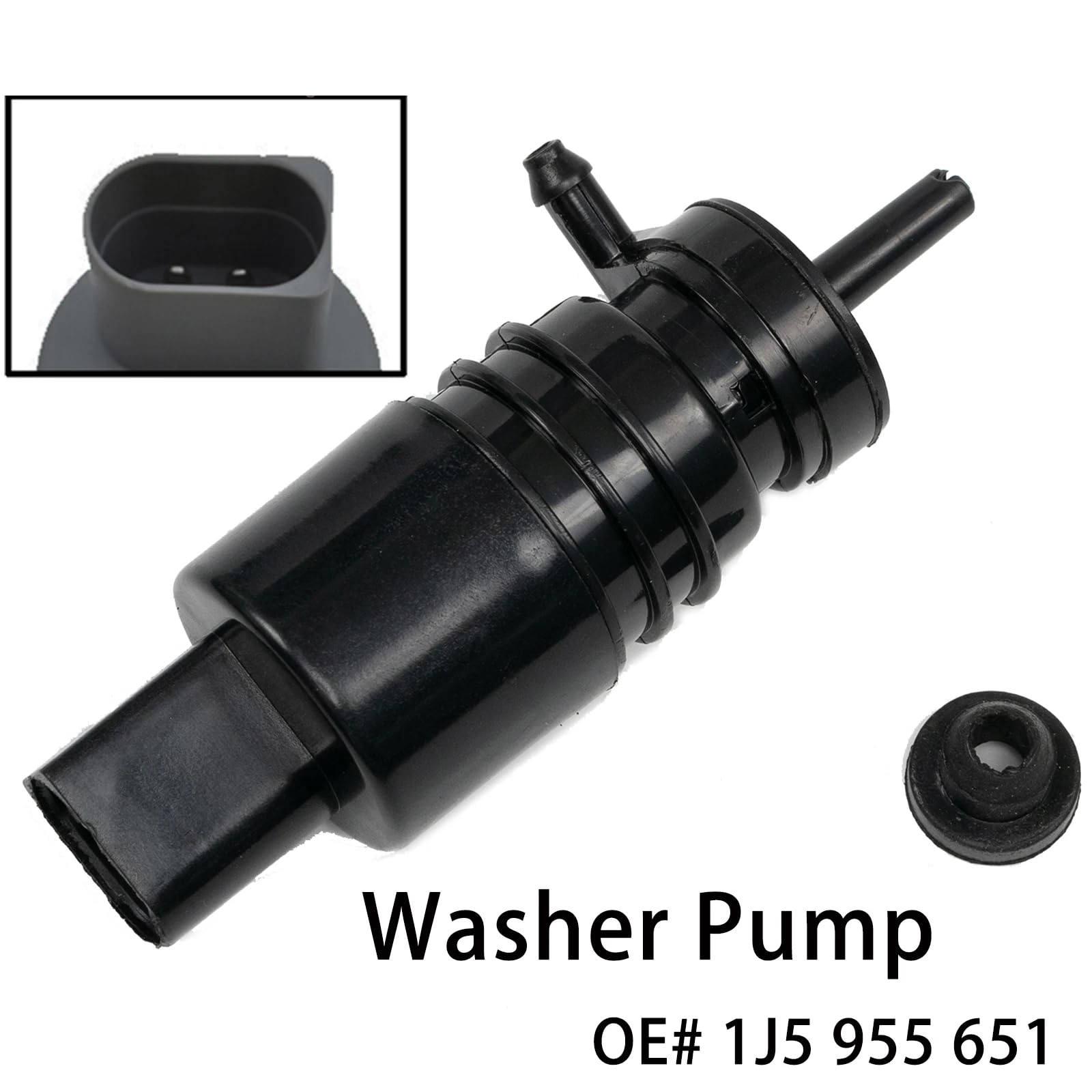 2X Motore lavavetri Pompa lavavetri tergicristallo 76846-Tf0-003 per Honda CRV per Odyssey