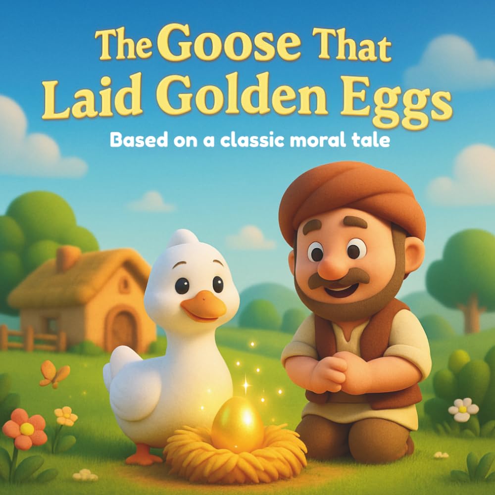 The Goose that Laid Golden Eggs (UK Edition): Based on a classic moral tale