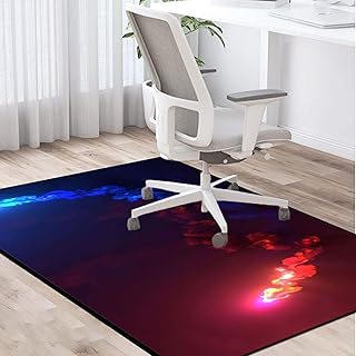 HAXA Chair Mat For Carpeted Floor,Office Chair Mat,Gaming Chair Mat,Multi-Purpose Carpet Protector,Desk Chair For Carpeted And Hardwood Floor,Protects Floors,Anti-Skidding And Stop Noise 160X120cm