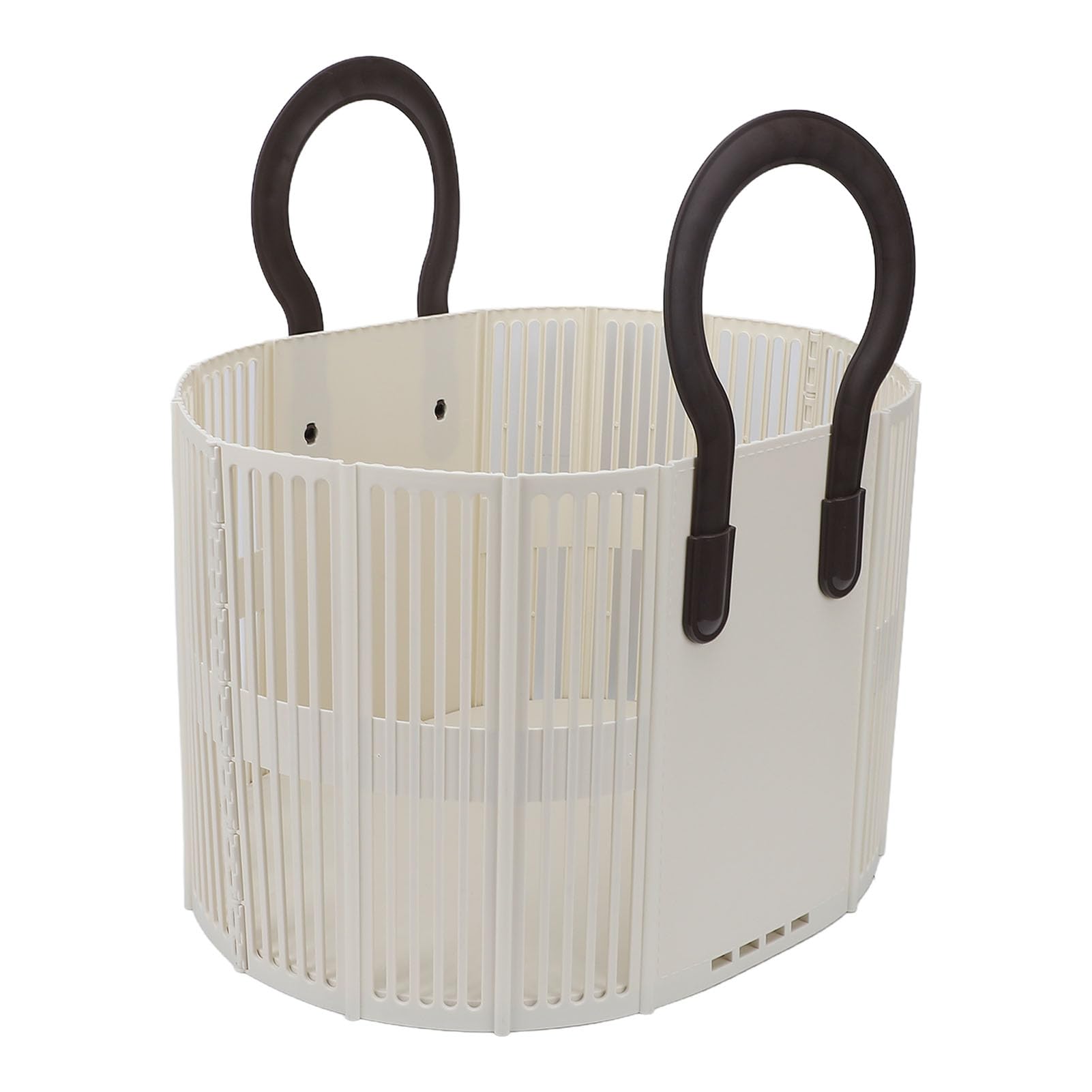CHICIRIS Cesta para la Colada con Asas, Contenedor de Almacenamiento Duradero, Espacioso y Plegable para la Colada y la Ducha, 45x36x30cm