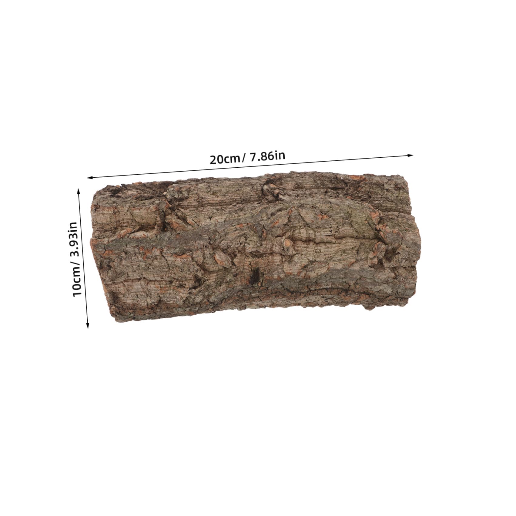 HEALLILY Naturale per di Sughero e in Nascondiglio Rettili Corteccia Sicuro Decorazione Piattaforma di Arrampicata Gechi e Serpenti Terrario Habitat Rettilario