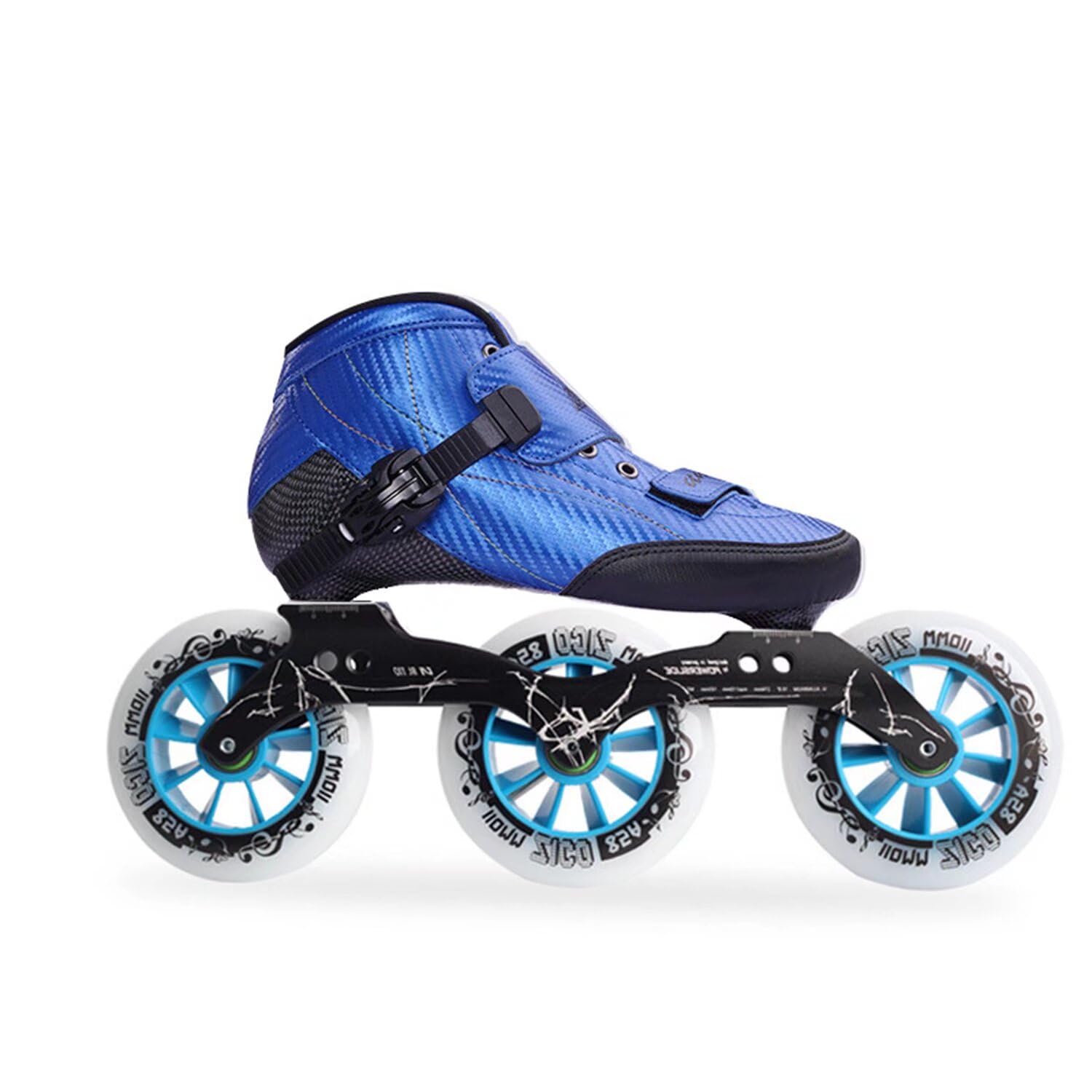 Inline-Speed-Renn-Skates, verstellbare 3-Rad-Inline-Skates für Frauen, Männer, Outdoor, Fitness, Anfänger