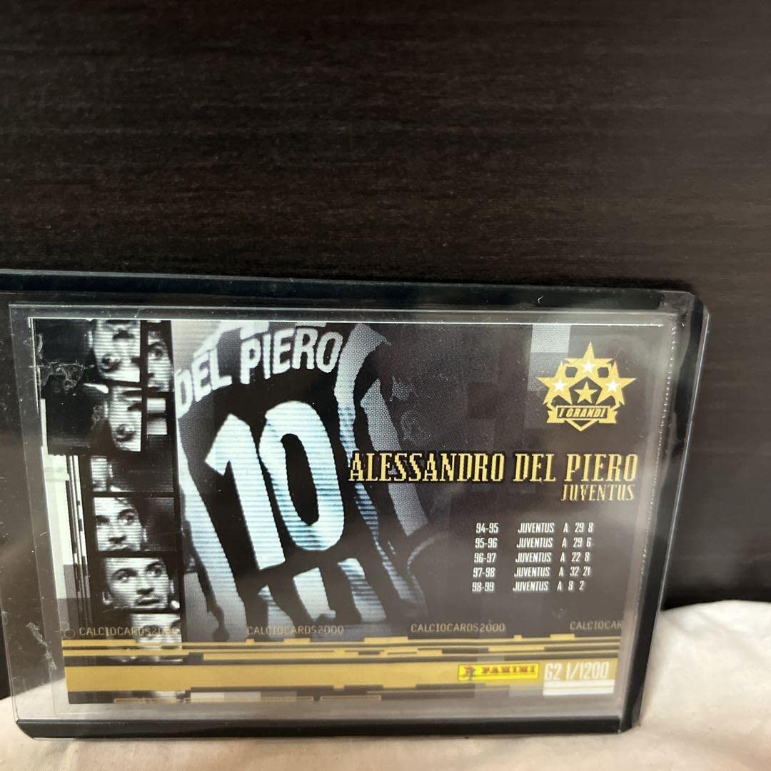 入手困難！ デルピエロ ユベントス レジェンド PANINI 世界限定カード Amazon.co.jp: デルピエロ ユベントス レジェンド PANINI 世界