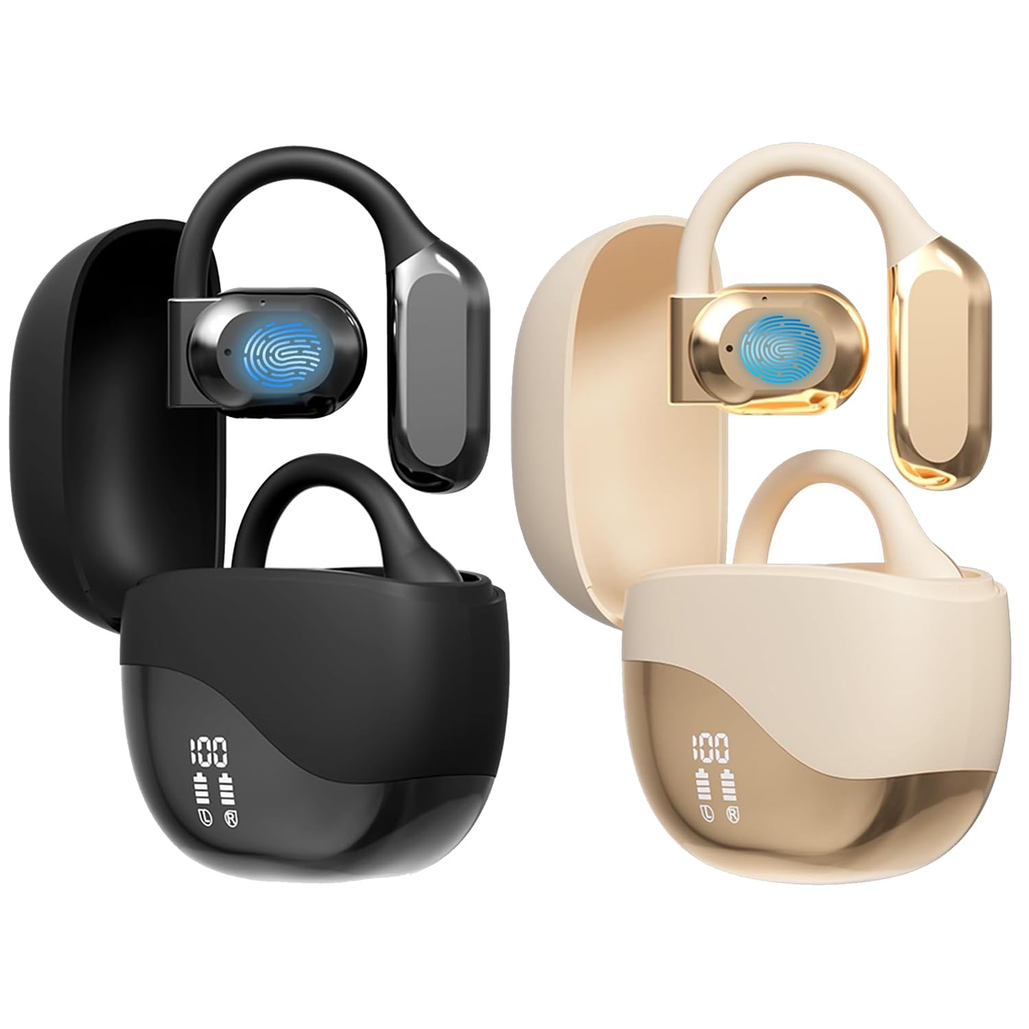 Language Translator Earbuds, 3-in-1 Translation Earbuds, AI Translation Earbuds Real Time for Android iOS, 144 Languages AI Earbuds Translators