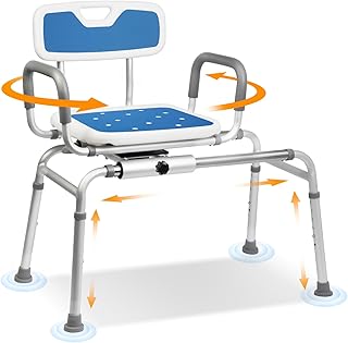 SCIAN Sliding Shower Chair with Eva Pad