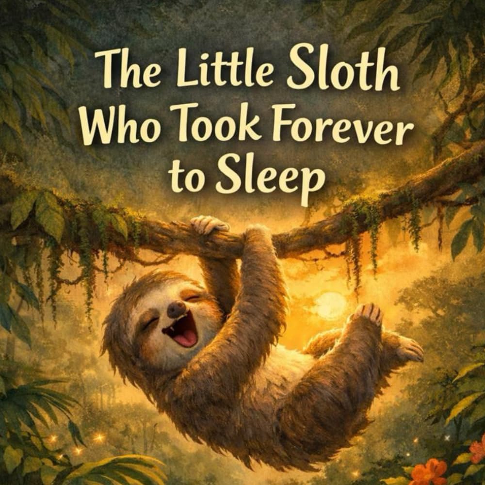 The Little Sloth Who Took Forever to Sleep: A Calming Bedtime Story for Toddlers and Preschoolers Who Struggle to Sleep (Sleepy Little Animals)