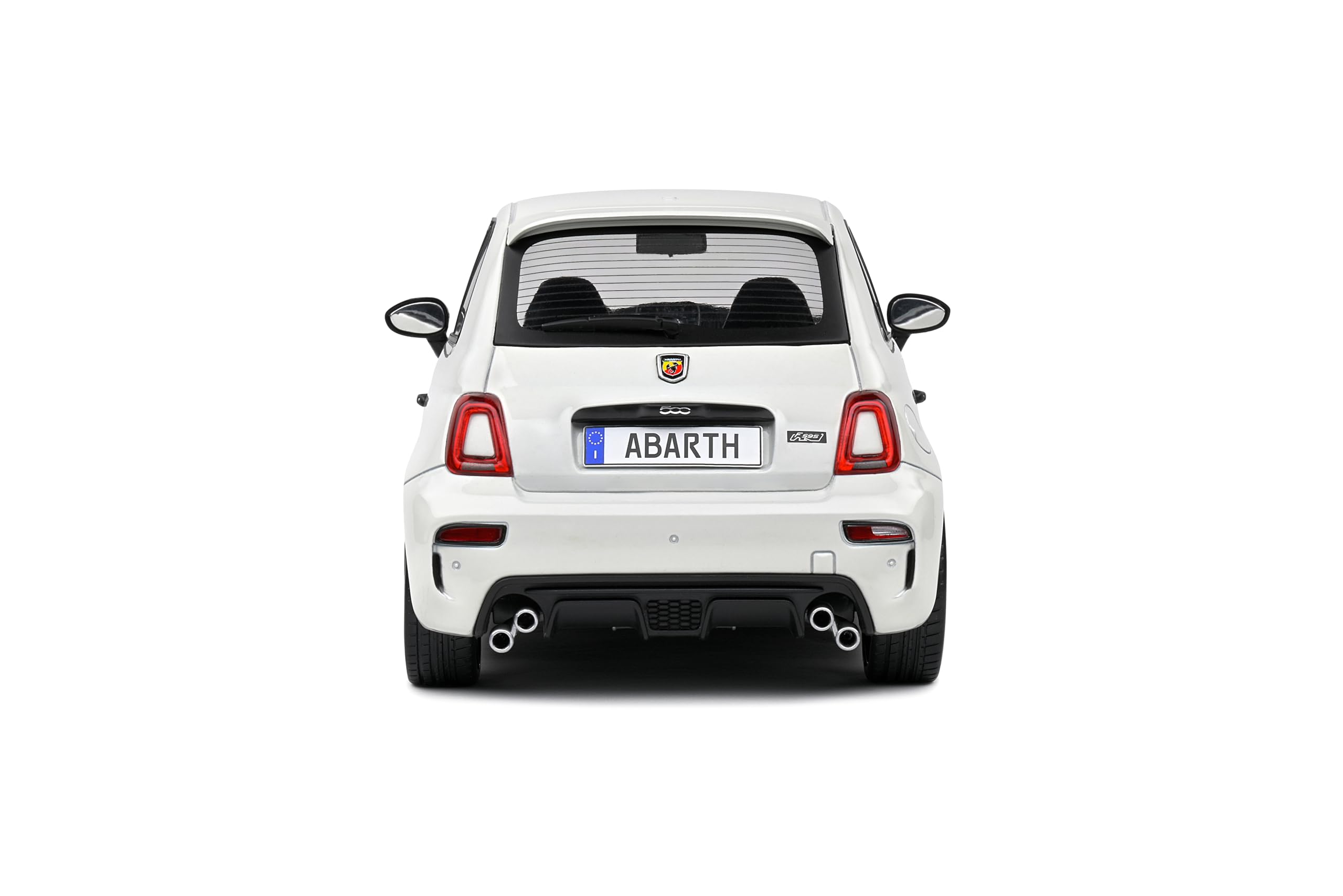 Amazon.com: SOLIDO 1:18 Fiat F595 Abarth White 2022 : Arts