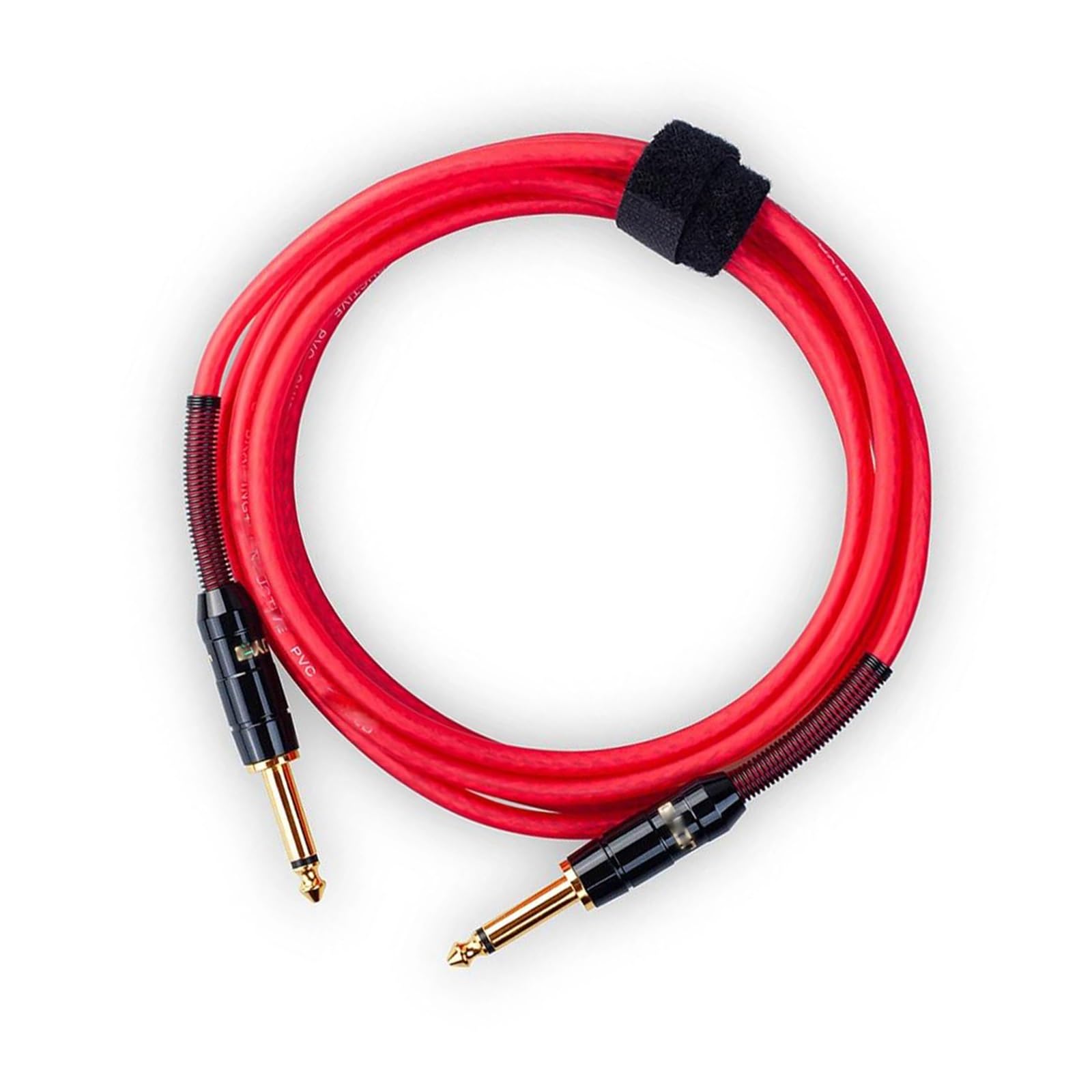 Kable Audio Gitary 6 Metrowy Kabel Do Gitary Akcesoria Instrumentów O Niskim Poziomie Hałasu Czerwony