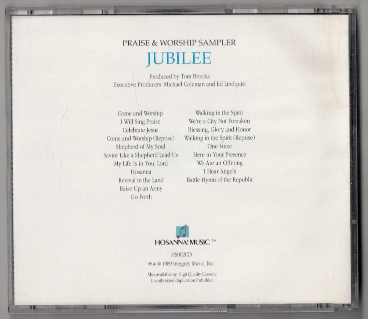 Praise & Worship Sampler: Jubilee