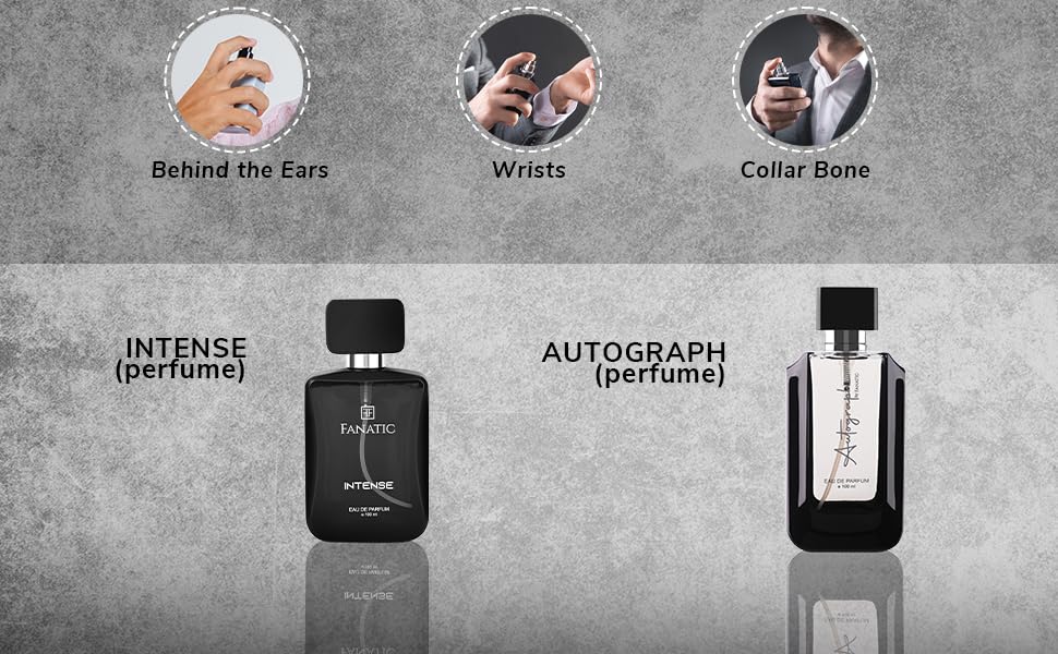 Image of Fanatic Intense Perfume for Men 100ml Luxury Intense Eau De Parfum Highly Amber Floral Fragrance Perfume Ideal Gift for Men