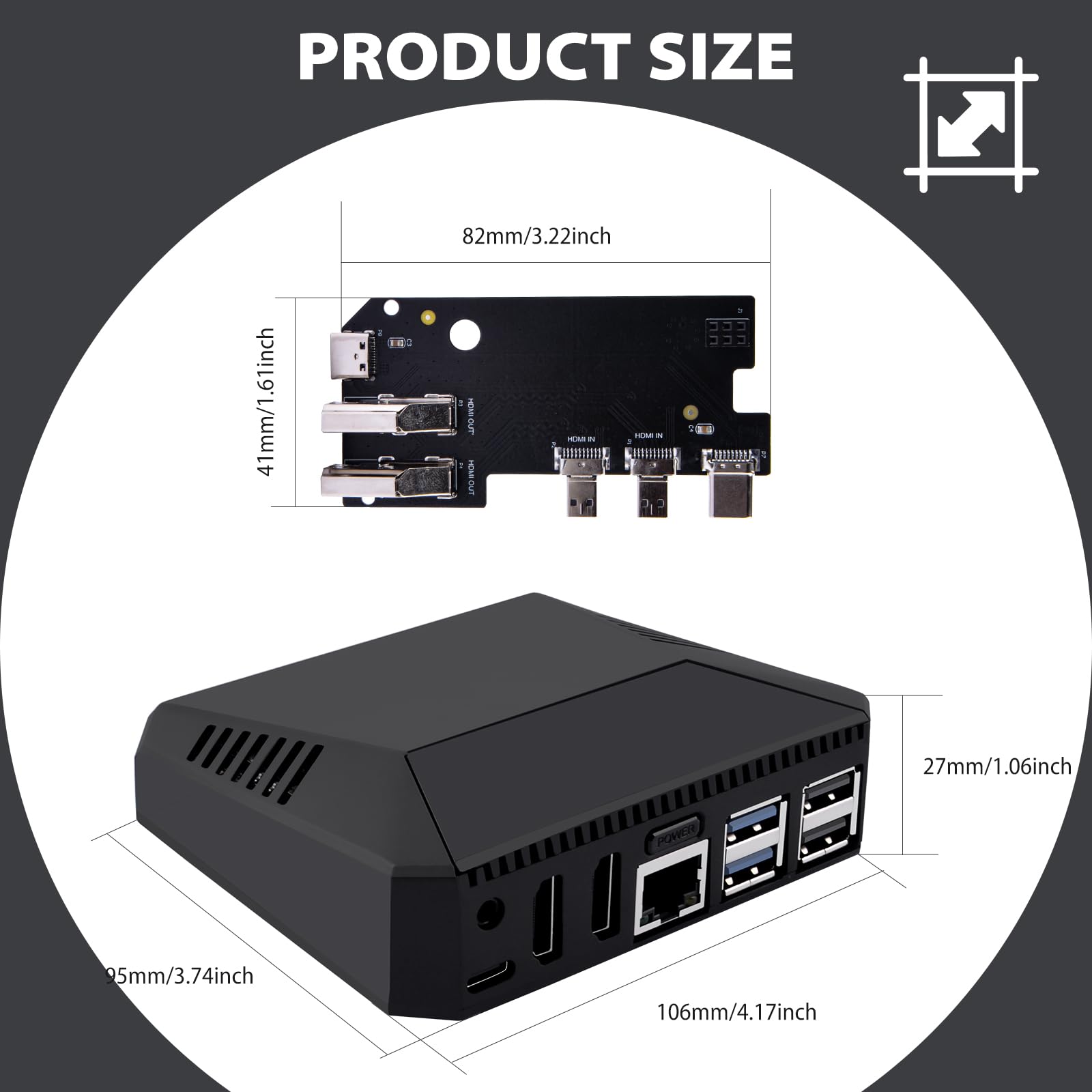GeeekPi Argon ONE V3 Obudowa dla Raspberry Pi 5