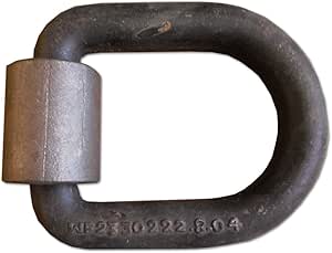 5/8 3/4 1/2 Herrajes De Amarre Anillo D De Amarre Con Abrazadera Anillo D Soldad - Foto 4