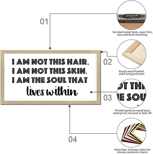 Vista 323 de Letrero enmarcado de madera con frases inspiradoras con versículo bíblico, con texto en inglés "I Still Remember the Days I Prayed for the Things I