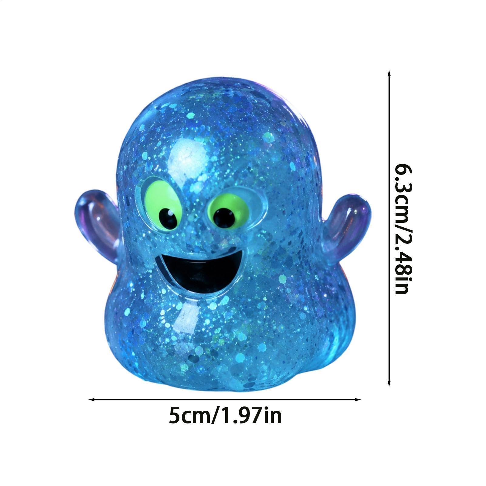 Zabawka sensoryczna, 12 sztuk, miękka, nieklejąca, rozciągliwa, na Halloween | Zabawka fidget dla młodzieży, kobiet, mężczyzn, dorosłych, jako wypełniacz worków prezentowych i do pończoch