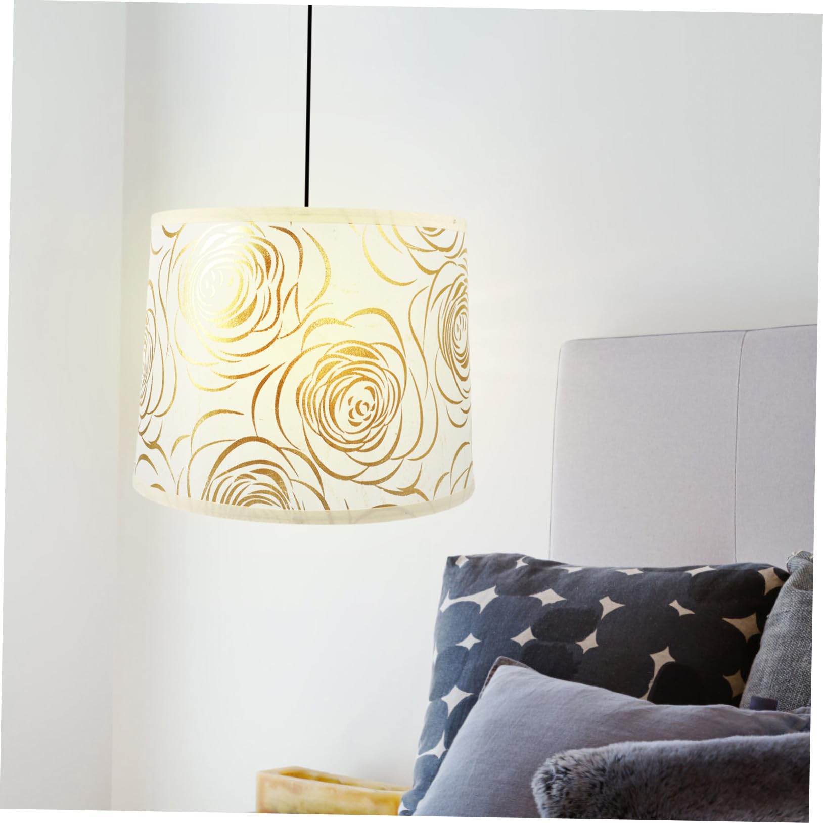ERINGOGO Pantalla Lámpara Multifuncional Protección Ojos Fácil Instalación para Lámparas de Mesa Colgantes y Decoración Hogar
