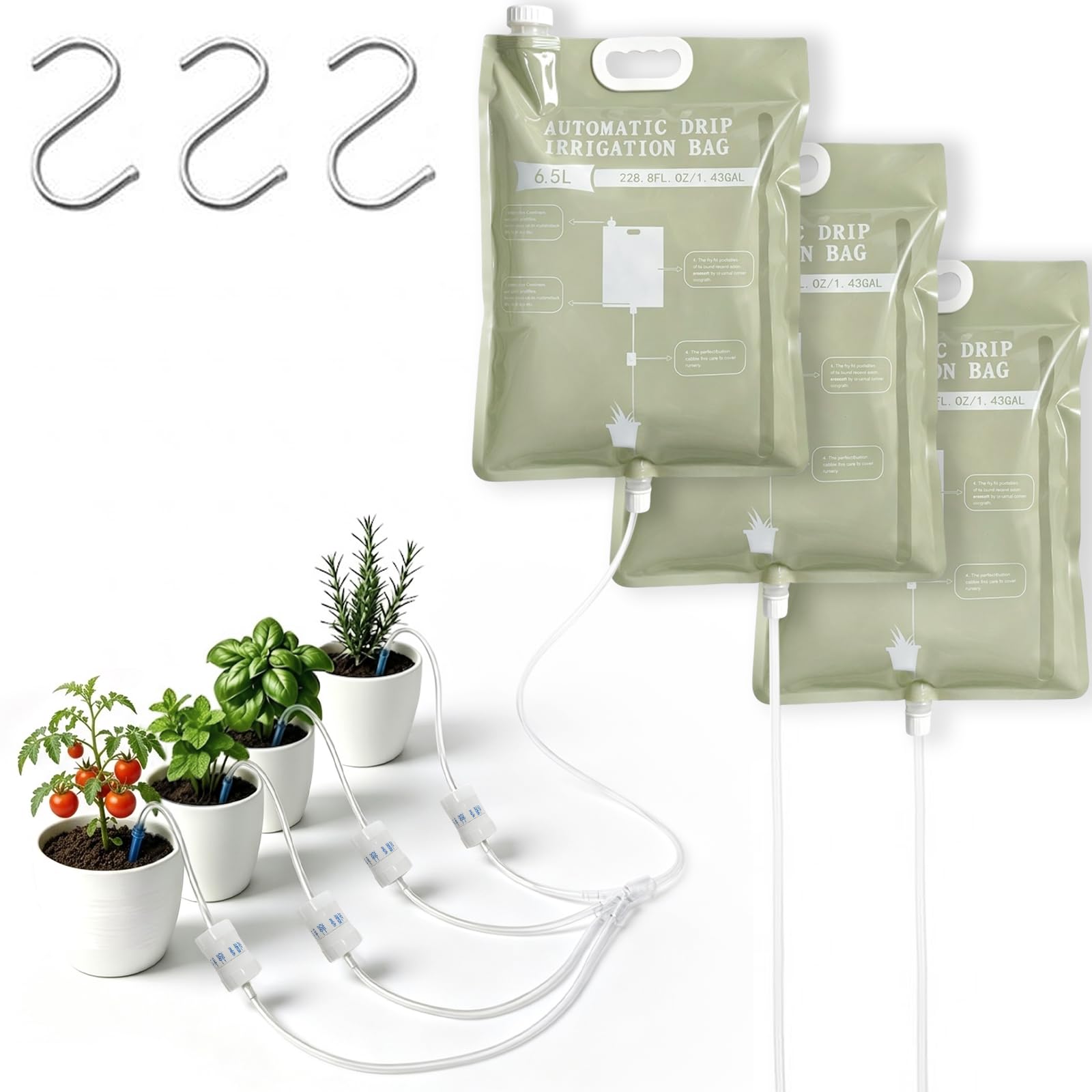 Photo 1 of BLUASPAY 6.5L Automatic Plant Waterer Bag
