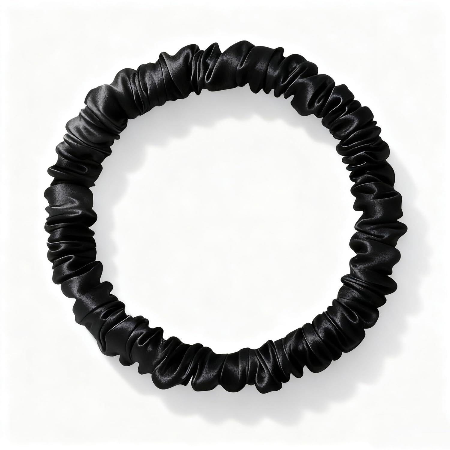 19 Momme Silk Scrunchie, Grade 6A Natural
