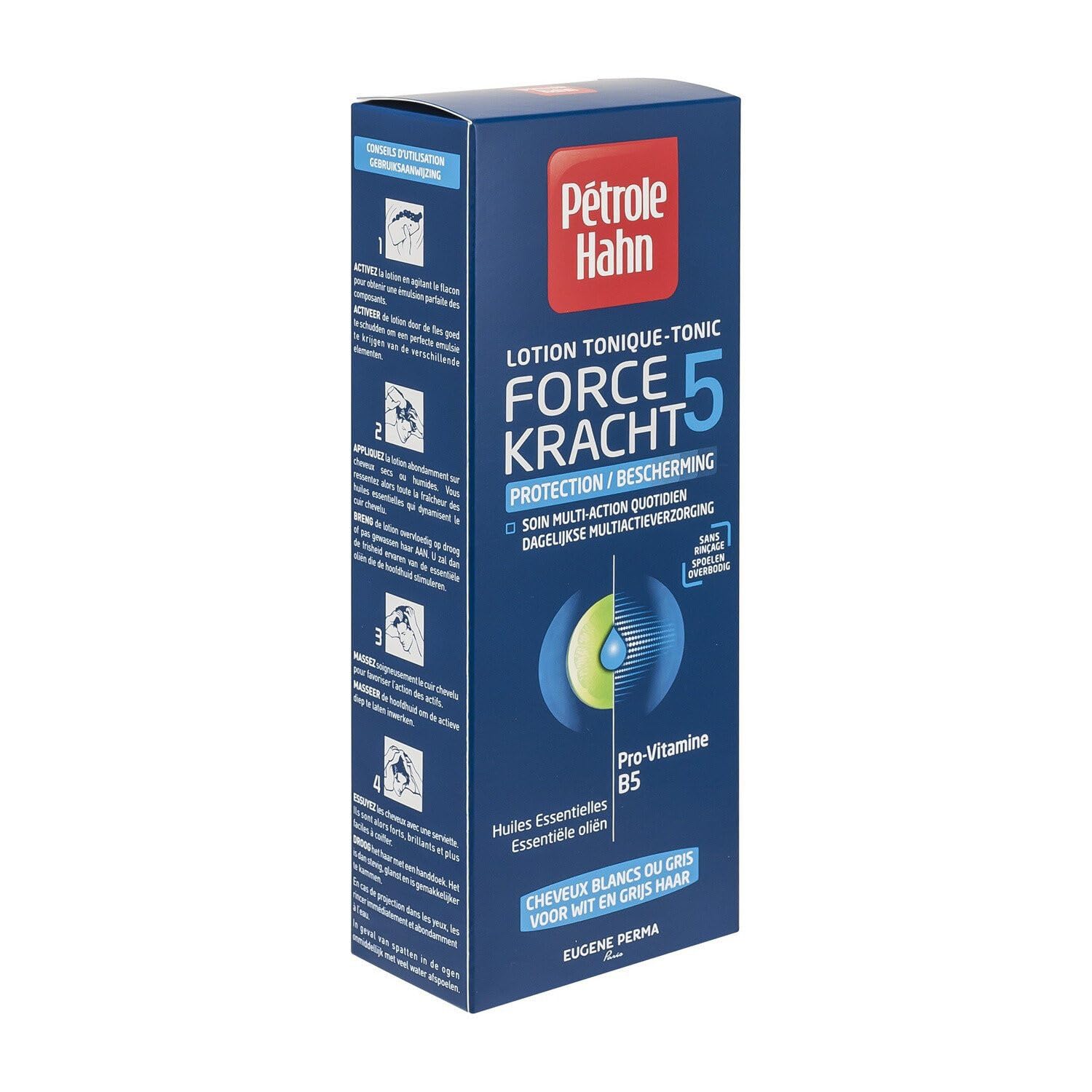 Pétrole Hahn - Blau Lotion 300ml Schutz Force 5 - Lot De 3 - Preis pro Los - Schnelle Lieferung
