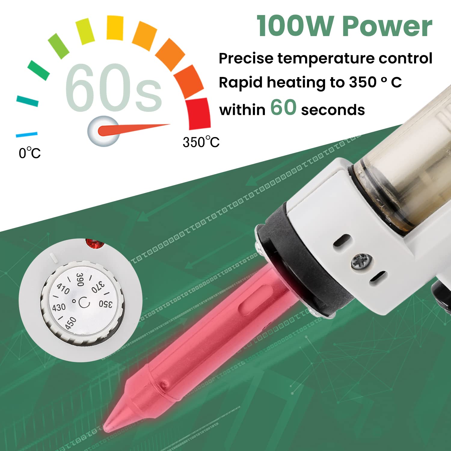 Huanyu S-993A Elettrica Dissaldatura Pompa Aspirazione Vacuum