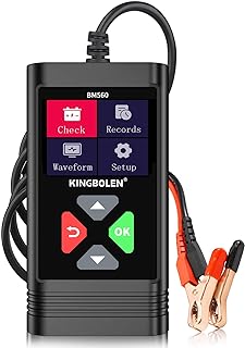 BM560 Professional Digital Car Battery Analyzer (6V/12V) with CCA & Cranking System Test