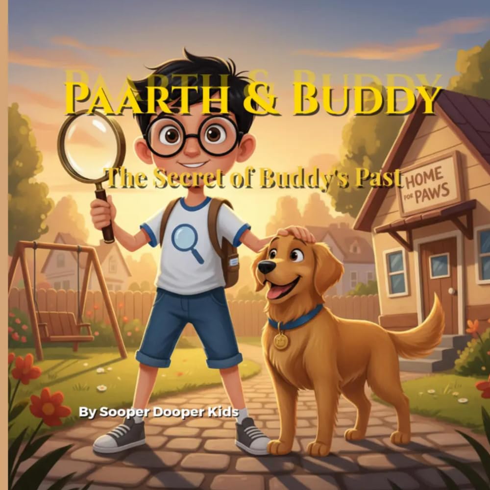 Paarth & Buddy The Secret To Buddy's Past: Kids Detective Illustrated Book (Paarth & Buddy Detective Stories)